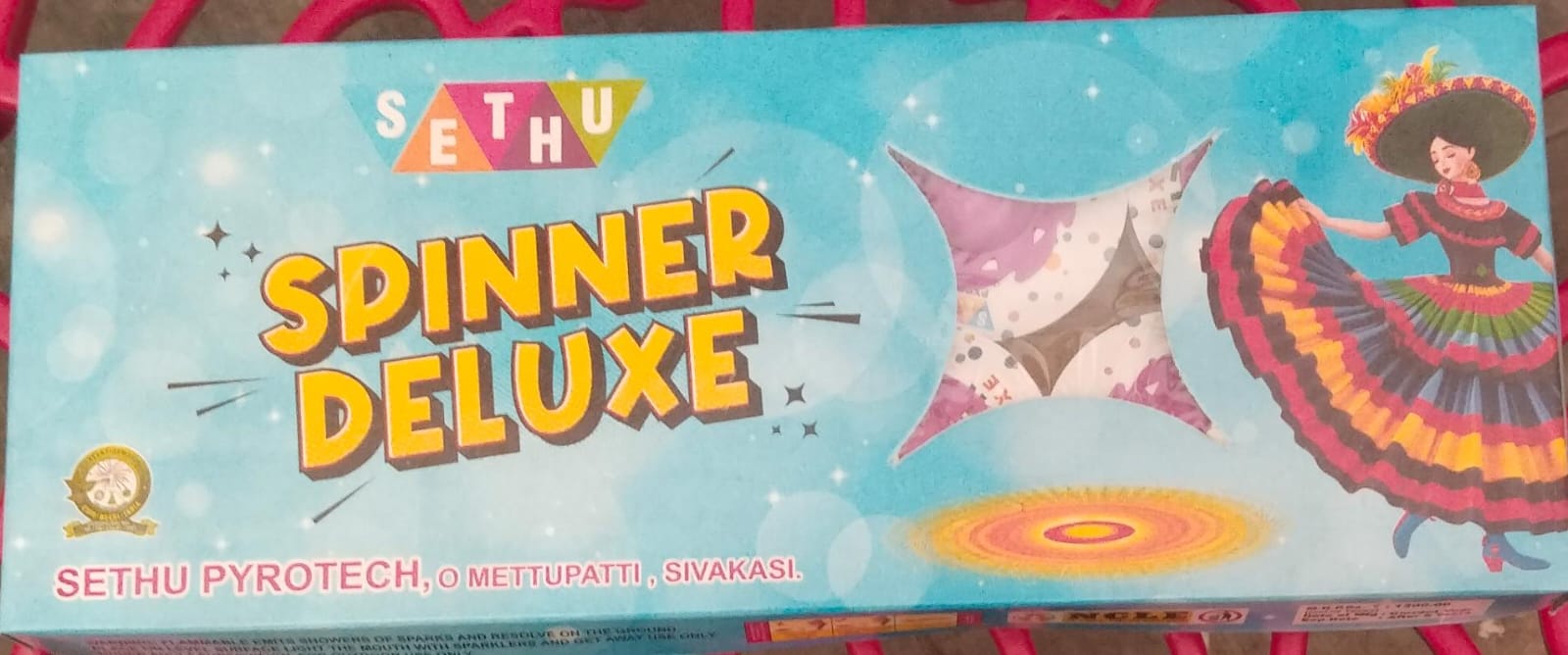 inba Crackers Chakkar Spinner Plastic Deluxe